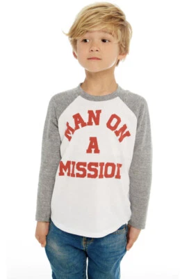 Camiseta manga larga Chaser 'Man on a Mission' talla 14 nueva sin etiquetas Foto 1 de 4
