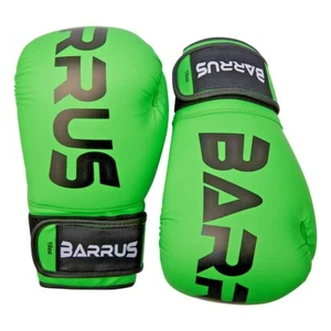 Boxhandschuhe Fluo Grün 10 Unzen FIKBMS Zugelassen Kickboxen Muay Thai Fit Boxen - Bild 1 von 3