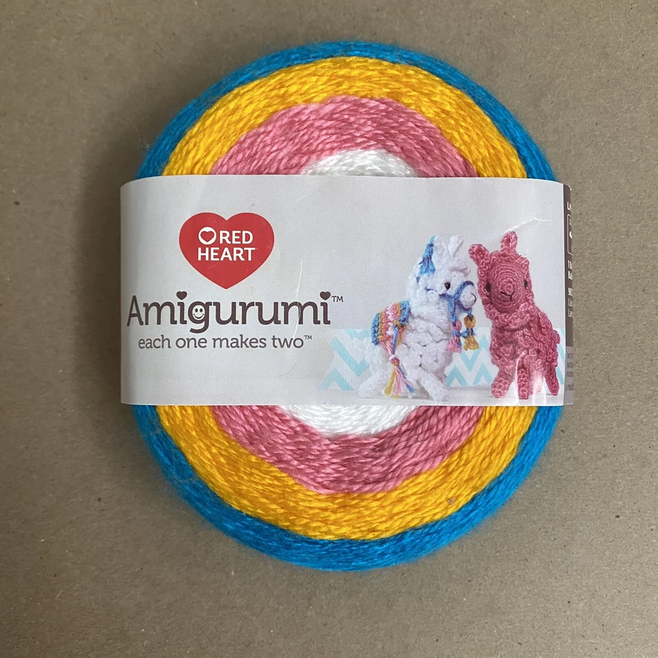 Red Heart E885. 9872 Amigurumi Yarn Llama