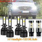 For Mercedes Vito W639 Headlight DRL 100w 2011-2014 Xenon White Side Light Bulbs