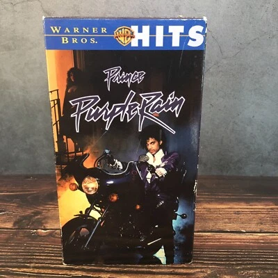 Purple Rain Prince Warner Bros. Hits 1997 VHS Tape Foto 1 de 4