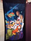Space Jam Towel 1996 Michael Jordan Looney Toons Vintage Retro Warner Bros Vgc