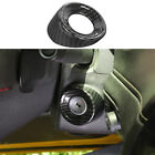 Start Key Socket Cover Trim Accessory For 2010-15 Chevrolet Camaro Carbon Fiber 