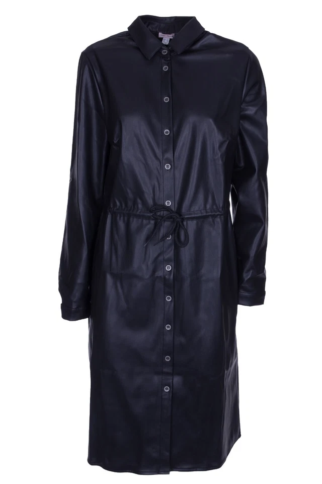 ALBA MODA Damen Kleid Hemdkleid Partykleid Businesskleid schwarz NEU Größe 40 44 - Bild 1 von 1