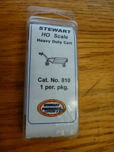 Stewart HO Scale #810 Heavy Duty Cart (Light Cast Metal) Maßstab 1:87 - Bild 1 von 1