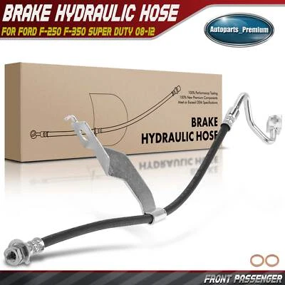 Mangueira hidráulica de freio dianteiro direito para Ford F-250 F-350 Super Duty 2008-2012 RWD - Imagem 1 de 4