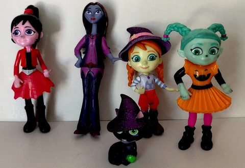 Lot 5 Vampirina Toys Figures Disney Jr Cover