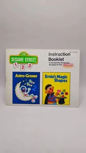 Sesamstraße 123 Original NES Nintendo nur Anleitung - Bild 1 von 3