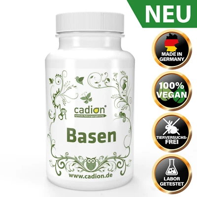 Premium Basenpulver Kapseln Dose 90 Stück - ohne Füllstoffe - inkl.Teststreifen - Bild 1 von 4