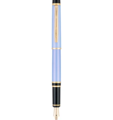 Pilot Namiki Grance Fountain Pen Pearl Blue Fine Nib FGRC-12SR-PLF - Image 1 of 3