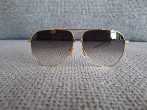 Gafas de sol DITA Artoa 92 DTS160-A-01 brillantes doradas y grises degradadas lentes 61-12 - Imagen 1 de 7
