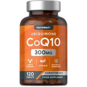 Co enzyme Q10 300mg | High Strength Ubiquinone CoQ10 | 120 Tablets | By Horbaach - Picture 1 of 5