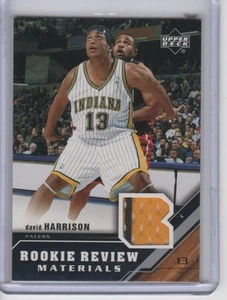 2005-06 Upper Deck Rookie Review Materials #RRM-HA David Harrison-Pacers - Picture 1 of 2
