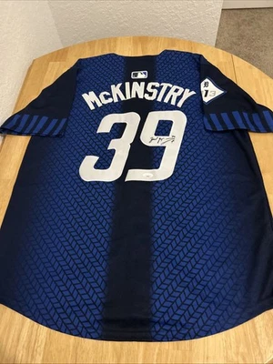 Zach McKinstry Detroit Tigers Autographed Jersey JSA Certified - Image 1 of 4