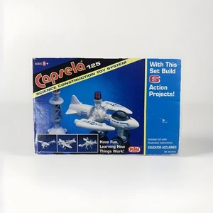 Vintage Capsela 125 Science Aircraft Toy Set – 1980s – Complete in Box - Picture 1 of 13