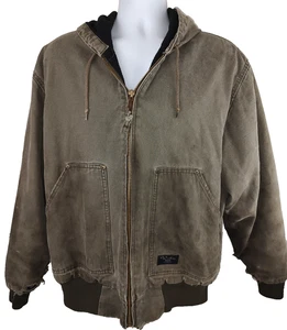 Walls Work Wear W35070WHOD Fleece gefütterte Arbeitsjacke mit Kapuze Herren Large Reg Used - Bild 1 von 8