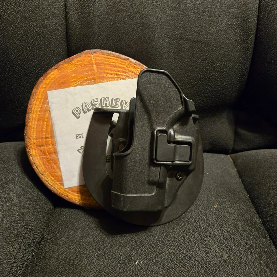 BLACKHAWK Serpa Sportster Holster For Glock 26/27/33 LH OWB Paddle Black Level 2 - Image 1 of 2