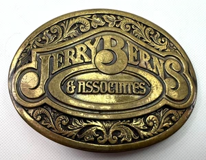 RARE Vintage Jerry Berns & Associates Belt Buckle by Sculptor Al Shelton 1980 LA - Picture 1 of 7