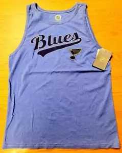 Official NHL St Louis Blues Mens XL Logo Tank Top Blue FAST SHIP! D27 - Picture 1 of 1