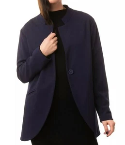 NEU Made in Italy UVP 225€ MADEGRE komplett gefütterte Jacke mit Druckknöpfen Größe M/L - Bild 1 von 7