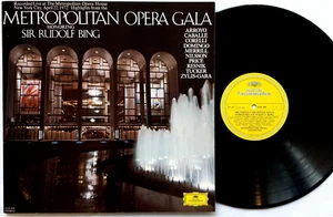 Highlights From Metropolitan Opera Gala Honouring Sir Rudolph Bing LP Vinyl 1972 - Picture 1 of 4