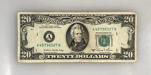 1981 Series A $20 Dollar Bill Note US Federal Reserve Bank of Boston - Picture 1 of 5