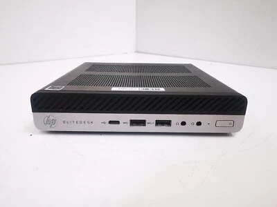 HP EliteDesk 705 G4 USFF PC - AMD Ryzen 3 / 8GB RAM / 240GB SSD / Windows 11 Pro - Image 1 of 4