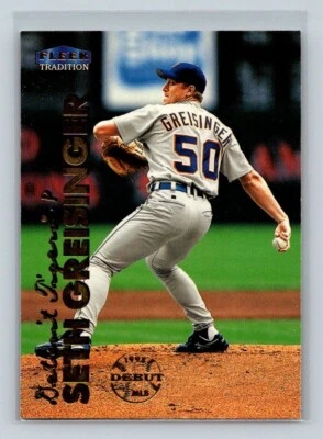 1999 Fleer Tradition #438 Seth Greisinger Detroit Tigers Baseball Card - Image 1 of 2