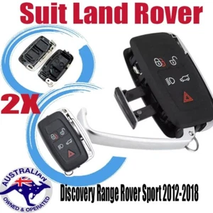 2Xfor Land Rover Discovery Range Rover Sport 12-18 Key Remote Case/Shell/Blank - Picture 1 of 6