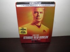 Star Trek: Strange New Worlds: Season Two (4K Blu-ray discs) steelbook (12-5-23)