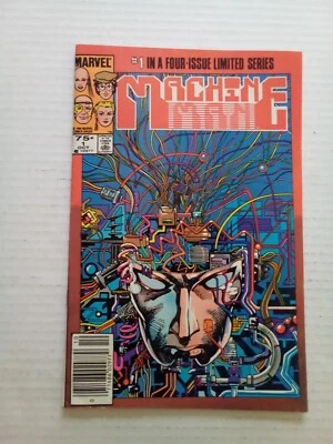 Machine Man 1-4 Set 1984 Barry Windsor Smith Cover/Art!Newsstands!High Quality! - Image 1 of 4