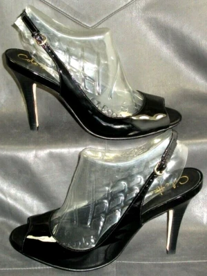 Cole Haan Juliana Mujer Negro Charol Slingback Sandalia Zapatos Talla US 7B Foto 1 de 4