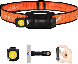 650 hohe Lumen wiederaufladbare LED Stirnlampe, EDC AA rechtwinklige Taschenlampe, Tasche - Bild 1 von 12