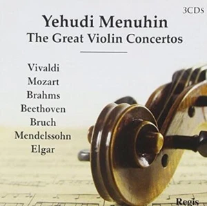 Menuhin: The Great Violin Concertos Yehudi Menuhin CD Free UK P&P Top-quality - Picture 1 of 7