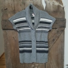Mossimo cardigan sweater Wool Blend Short Sleeve button down size Xs