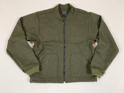 FILSON MACKINAW WOOL JACKET LINER FOREST GREEN M NWT SOLD OUT - Image 1 of 4