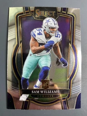 2022 Select Club Level Rookie #276 - Sam Williams - Cowboys RC - Image 1 of 2