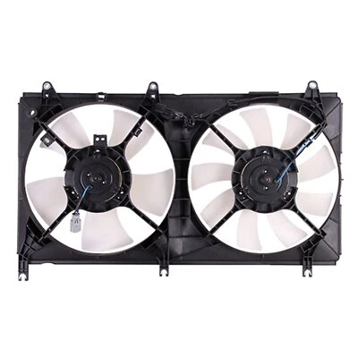Dual Radiator and Condenser Fan Assembly for Mitsubishi Galant 04-12 MI3115120 Foto 1 de 4