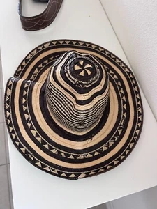 Sombrero Colombiano Sombrero Sinuano Flecha Caña Flecha Vueltiao Tradicional - Imagen 1 de 6