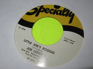 JOE LIGGENS LITTLE JOE BOOGIE / DADDY ON MY MIND 7" 45 EX - Picture 1 of 2