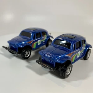 Maisto VW Baja Bug 1:64 Diecast Blue Multipack Exclusive Baja 1000 2-Variations - Picture 1 of 12