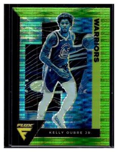 2020-21 Panini Flux Green Pulsar Prizm #56 Kelly Oubre Jr. Target