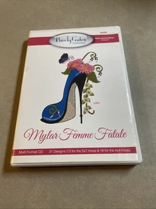 Mylar Femme Fatale - Purely Gates Bordado 31 Diseños CD Zapatos! ¡Diversión! - Imagen 1 de 11