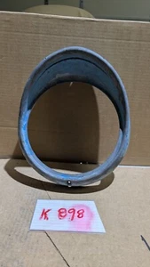1956 FORD FAIRLANE CROWN VIC ORIGINAL HEAD LIGHT BEZEL BLUE - Picture 1 of 10