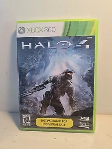 Halo 4 Not For Resale (Microsoft Xbox 360, 2012) BRAND NEW, SEALED! - Picture 1 of 3
