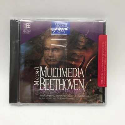 Microsoft Beethoven Ninth Symphony Interactive Musical Exploration PC CD-Rom - Image 1 of 3