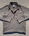 Patagonia 1/4 Zip Fleece Better Sweater Mens Size L STY25521 Brown Fall 2013