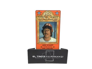 MIKE SCHMIDT 1981 Topps Perma-Graphics Super Star Credit Card 150-ASN8108 - Picture 1 of 2