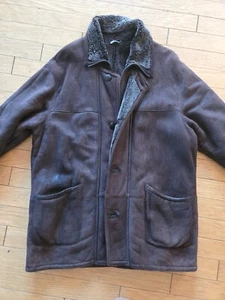 EUC Herren Guy Laroche braune Lammfelljacke Größe 46 (XL) - Bild 1 von 6