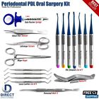 Periodontal PDL Extracting Oral Surgery Kit Periotome Elevators Curettes Syringe